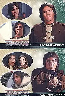 2006 BATTLESTAR GALACTICA COLONIAL WARRIORS 72 CARD SET, View more