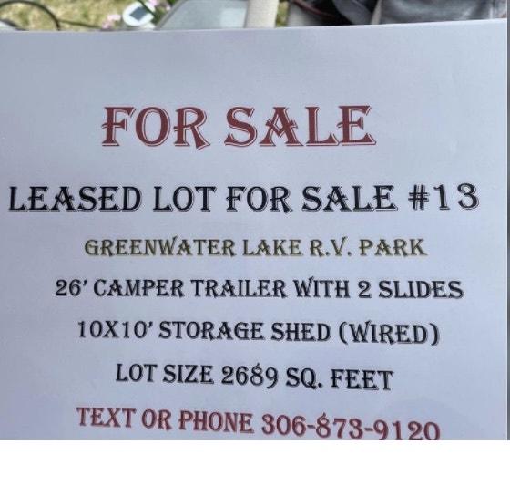 Lake lot and camper at Greenwater Provincial Park Other Saskatoon