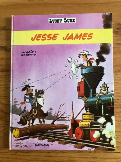 VINTAGE BANDE DESSINÉE ** LUCKY LUKE : JESSE JAMES *** 1973, View more