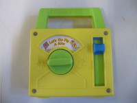 Fisher Price Lets Go Fly A Kite Model 791 Wind Up Radio Cir 1978