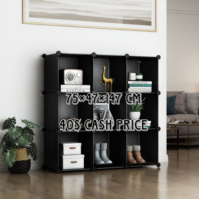 Cube Storage Organizer, Cube Bookshelf Stackable Storage Shelves in Bookcases & Shelving Units in Mississauga / Peel Region