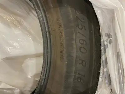 Selling a set of 4 Michelin Primacy A/S tires, size 225/60R18, DOT 2321. Three tires are in fair con...