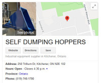 SELF DUMPING HOPPERS ON SALE. LOCALLY MADE. LOWEST PRICE