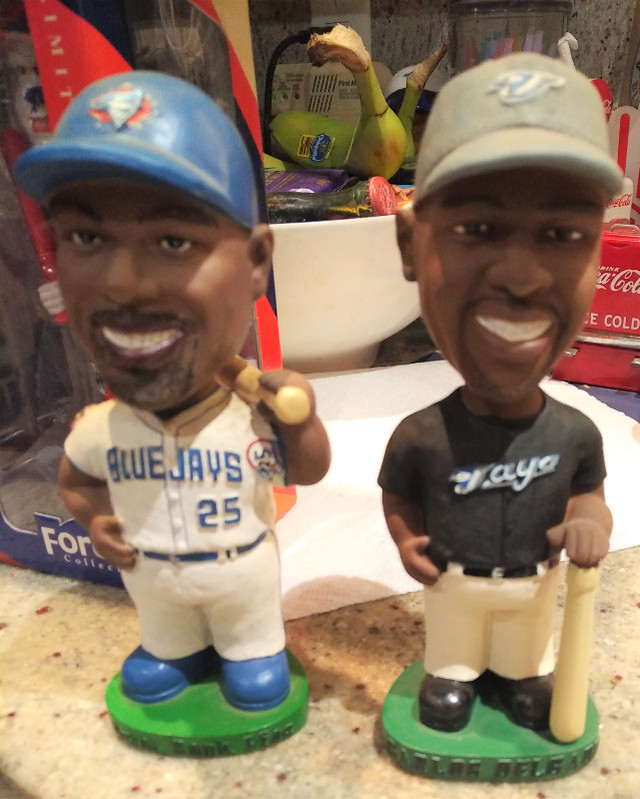 Blue Jays Bobblehead Collection ACE Spiderman Vlad Teo  Zaun in Arts & Collectibles in City of Toronto - Image 2