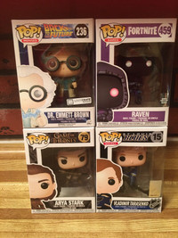 FUNKO POPS-3-$30.00 each