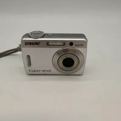 Sony Cyber-shot DSC-S500 6MP Digital Camera Silver For Parts , View more