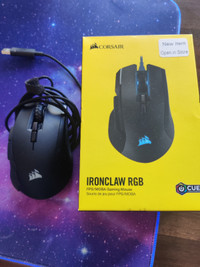 Corsair Ironclaw RGB Wired Gaming Mouse