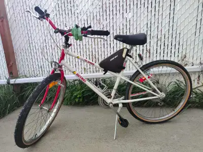 Lady's bicycle 15 speed Spirit Suteki in nice condition. Seat an, View more