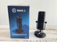 Elgato Wave:3 - Premium Studio Quality USB Condenser Microphone