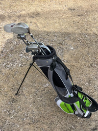 Junior Golf clubs and bag