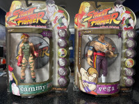 Resaurus Street Fighter Action Figures For Sale 