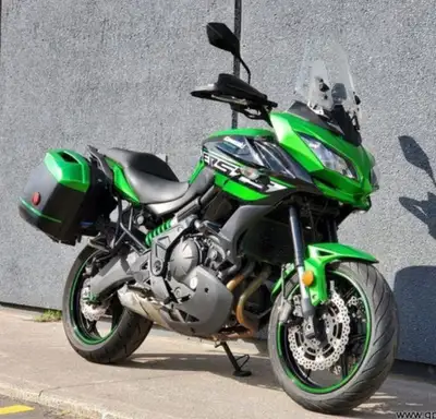 2018 Versys 650 ABS LT with Kawasaki hard panniers, ABS brakes, Low milage, Hand guards, Bought last...