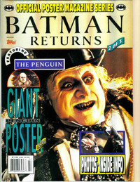 Poster Magazine Series Batman Returns #2 Giant Penguin Poster NM