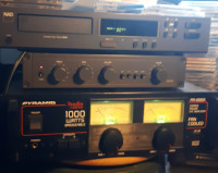 Pyramid Studio 1000 power amplifier & Hafler pre amp & NAD cd