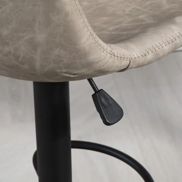 Adjustable Counter Height Bar Stool, 360° Swivel Kitchen Counter in Chairs & Recliners in Markham / York Region - Image 9