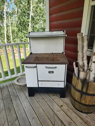 Decorative antique stoves. 2 available. Make a reasonable offer. Must pick up near Genesee power pla...