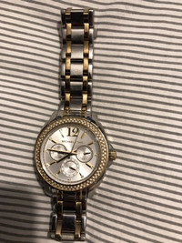 Michael Kors gold and silver watch