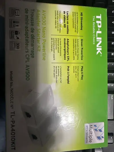 TP-Link AV500 Nano Powerline Adapter, View more