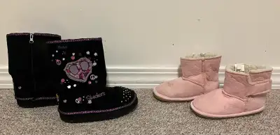 Little Kids Toddler Sz 7 Skecher Light Up Winter Boots, Booties, View more
