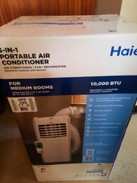 GOOD PRICE NEW PORTABLE AC HAIER IN BOX