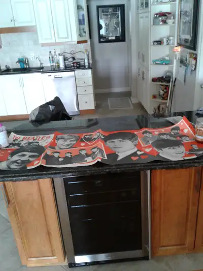 52''X19''. BIG, 1984. NO PIN HOLES. ORIGINAL FOLD VERY LONG-WIDE. PICKUP PORT HOPE OR COLBORNE.