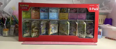 Pokémon TCG Prismatic Evolutions 8 Pack Mini Tins, View more