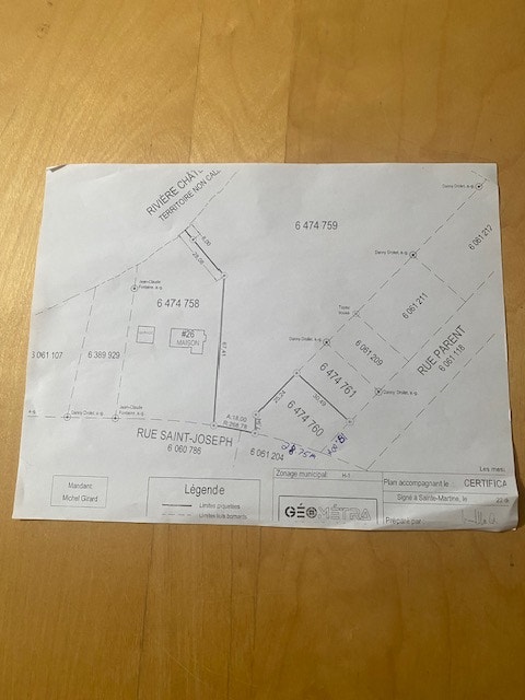 Terrain a vendre a Ste Martine zoner H4 — photo 2