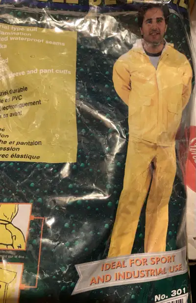 Men’s Size Medium NEW 2 pcs Industrial Rain Suit, View more
