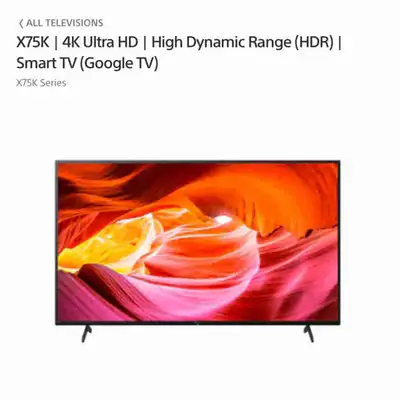 Sony smart TV, View more