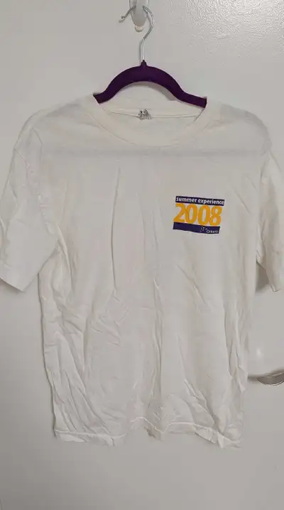 White Cotton Summer Experience 2008 T-Shirt - Size Men's Medium, View more