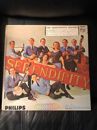  The serendipity singers of vintage vinyl mono LP record