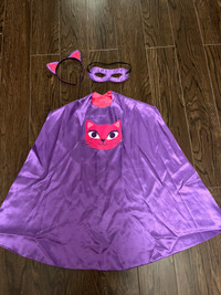 Super cat costume 5/6 year old 