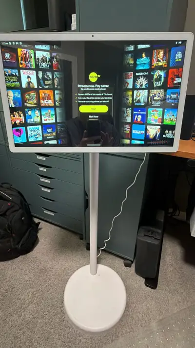 22-Inch Portable TV on Wheels, 1080p Portable Touch Screen, View more