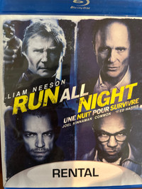 Run all night Blu-ray bilingue à vendre 3$