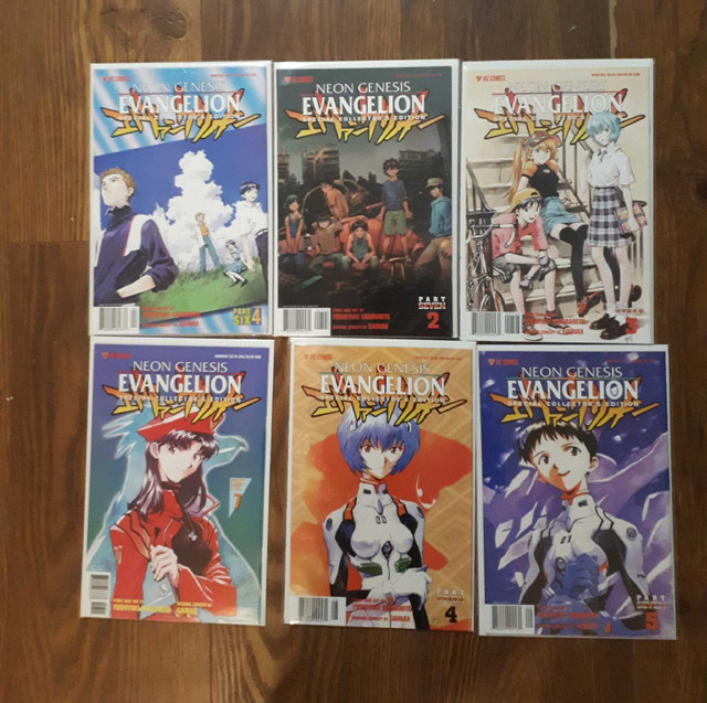 Lot de 30 mangas en format comic d'Evangelion dans Bandes dessinées  à Laval/Rive Nord - Image 3