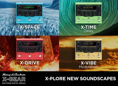 IK Multimedia X Gear Pedals, View more