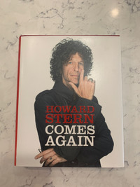 Howard Stern Comes Again - hardcover book