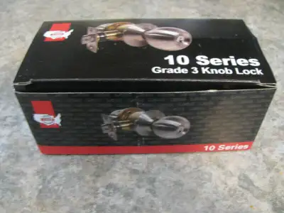 10  SERIES GRADE  3  DOOR KNOB AND ENTRANCE LOCK SET, View more