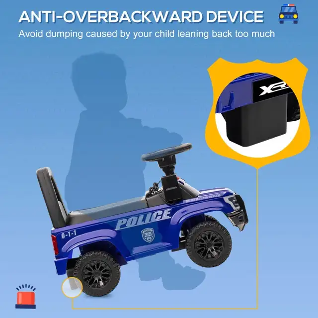 Kids Ride On Sliding Car with Hidden Under Seat Storage, Ride On in Toys in Markham / York Region - Image 7