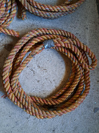 Poly propylene rope. 1 inch Dia.