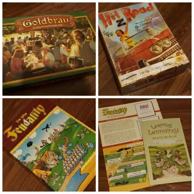 Hit Z Road/ Feudality+Leaping Lemmings/Goldbrau+Industrial Waste, View more