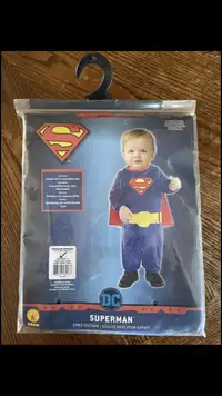 costume superman 1-2 ans
