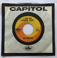 45 RPM VINYL RECORD ORIGINAL THE BEATLES