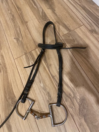 English bridle and bit for sale!