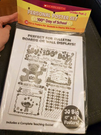 100th Day Of School - Personal Poster Set (30) Grades PreK-2