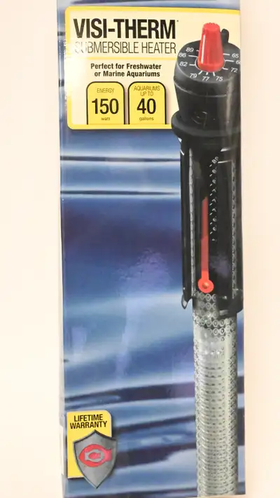 Aquarium Heater Marineland Visi-Therm Submersible 150w 40g, View more