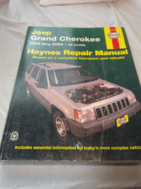 1983 - 2004 JEEP GRAND CHEROKEE HAYNES REPAIR MANUAL #M1536