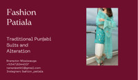 Punjabi suit stitch and alteration