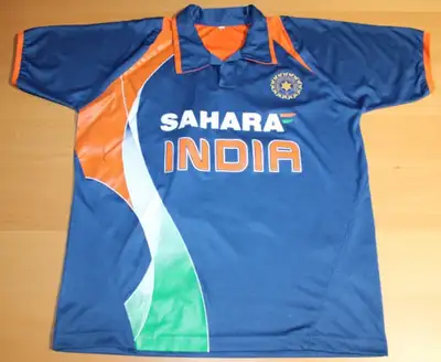 Indian Men’s Cricket Team SaharaJersey Polo Shirt Sz: 38 Blue Condition: Used (Graded A) Color: Blue...