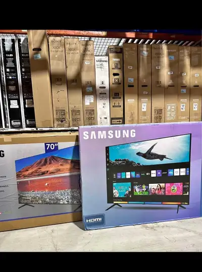 Samsung TV brand new 4k smart intelligent , View more